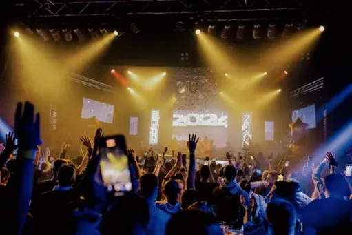 New Year's Eve party in Zagreb