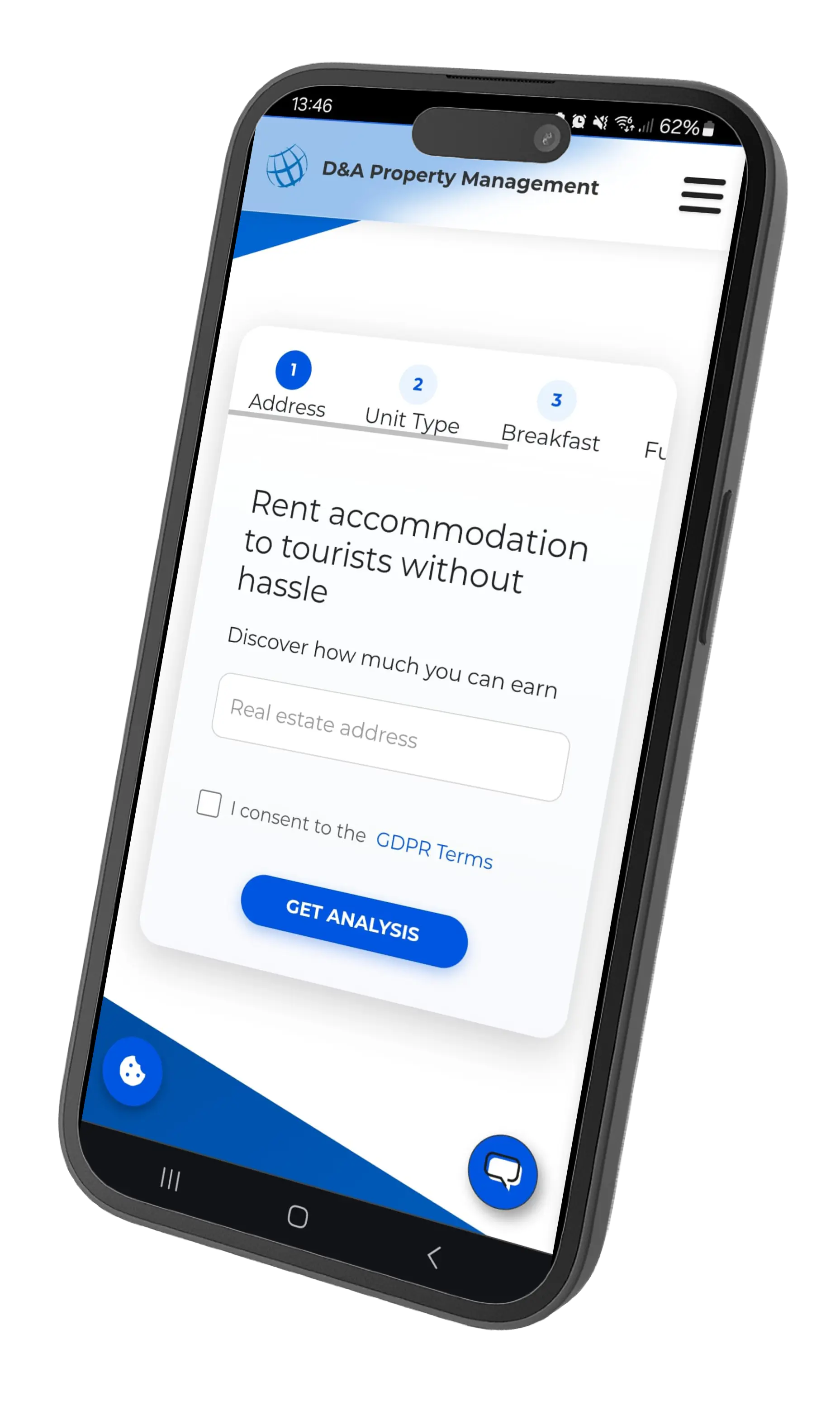 Rental income calculator preview